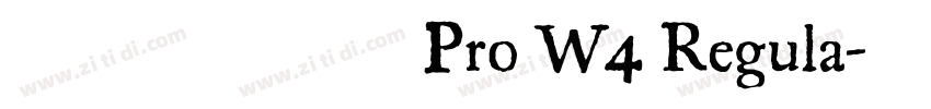ヒラギノ丸ゴ Pro W4 Regula字体转换